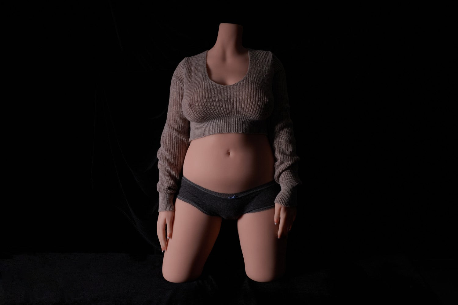 Torso ondulado muñeca sexual (Climax Doll Classic 88 cm F-Kupa TPE)