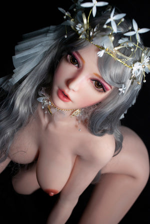 Yoshida Ayumi muñeca sexual (Elsa Babe 150 cm HB027 Silicona)