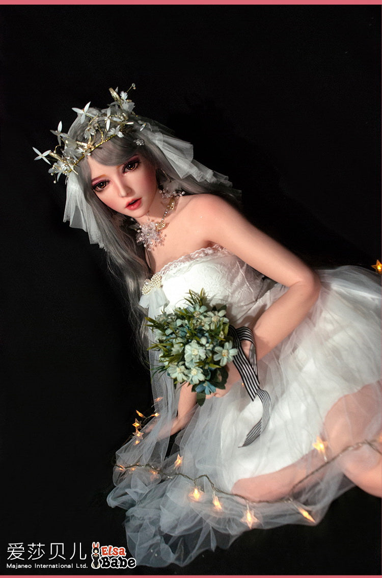 Yoshida Ayumi muñeca sexual (Elsa Babe 150cm HB027 Silicona)