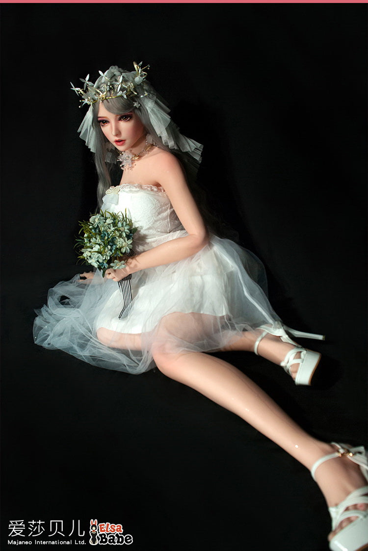 Yoshida Ayumi muñeca sexual (Elsa Babe 150cm HB027 Silicona)