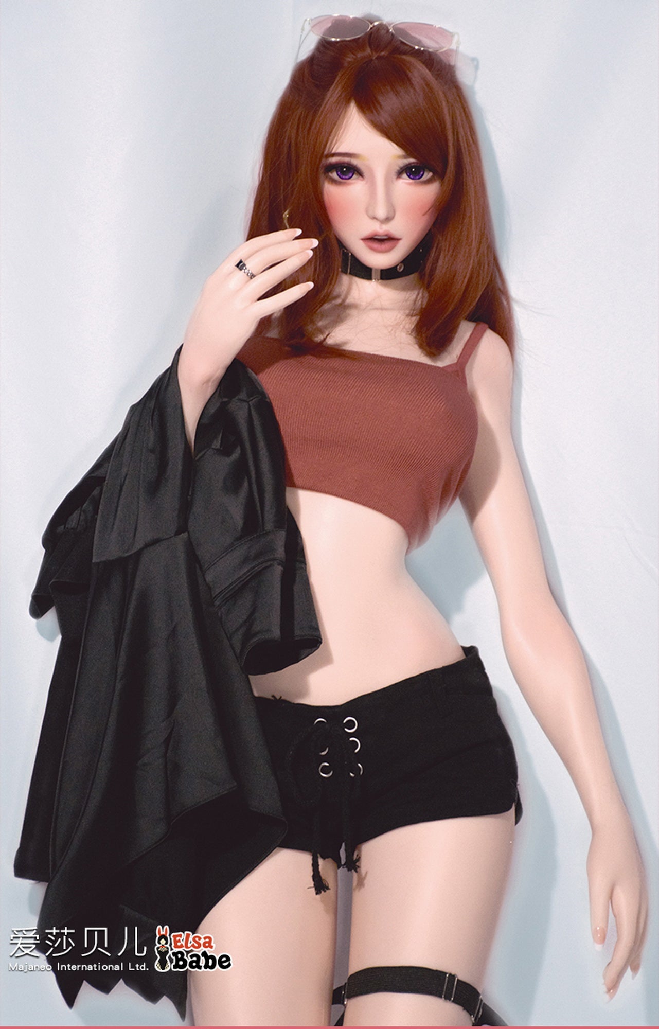Chiba Madoka muñeca sexual (Elsa Babe 150cm HB033 Silicona)