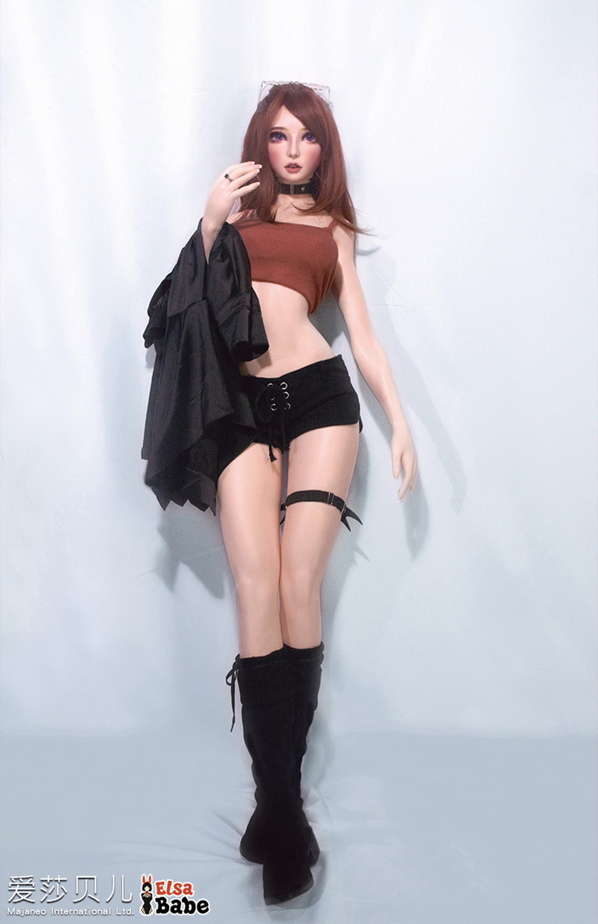 Chiba Madoka muñeca sexual (Elsa Babe 150cm HB033 Silicona)