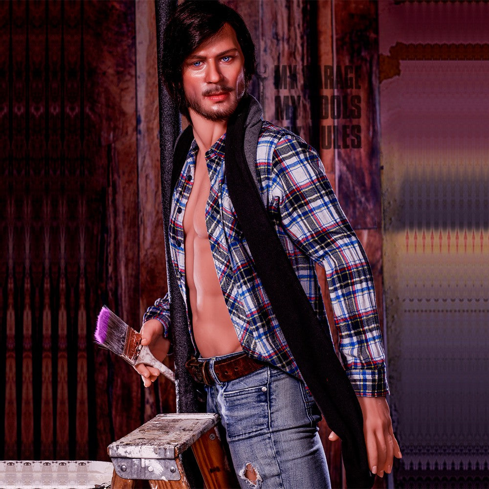 Masculino muñeca sexual Jonathan (HRDoll 167cm #17 TPE+silicona)