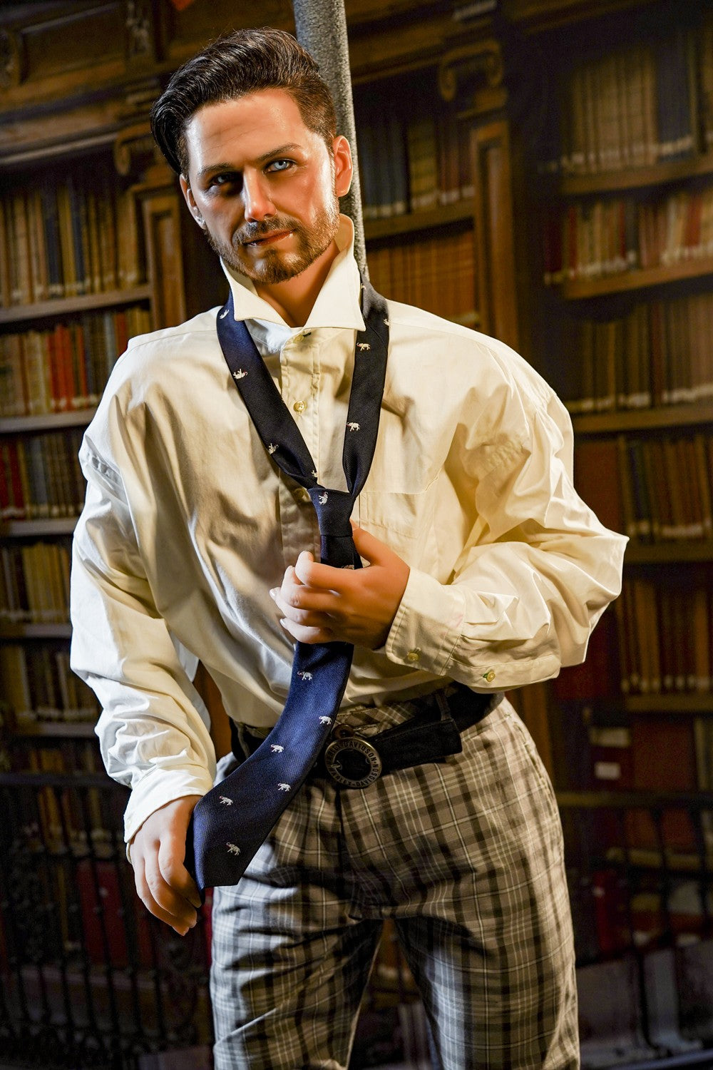 Masculino muñeca sexual David (HRDoll 167cm #49 TPE+Silicona)