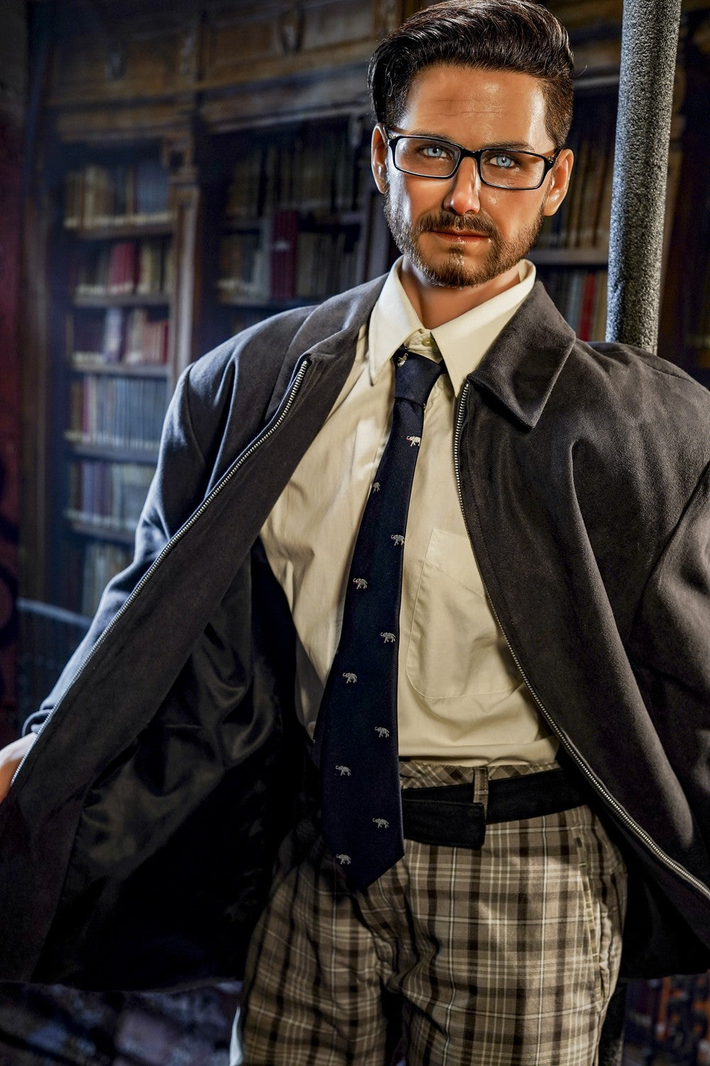 Masculino muñeca sexual David (HRDoll 167cm #49 TPE+Silicona)