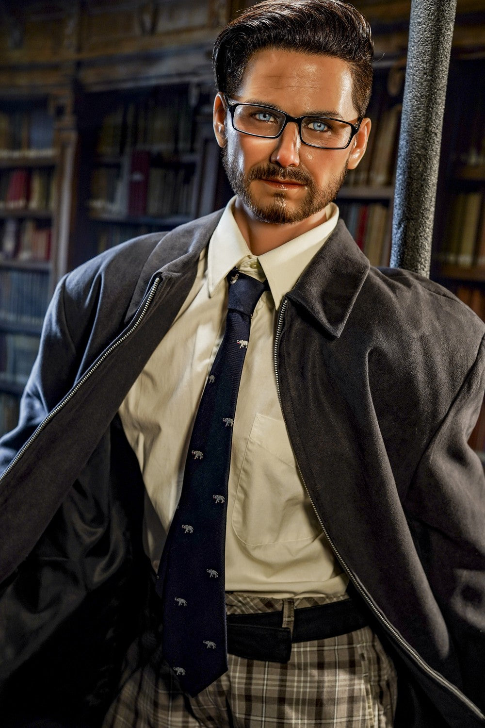 Masculino muñeca sexual David (HRDoll 167cm #49 TPE+Silicona)