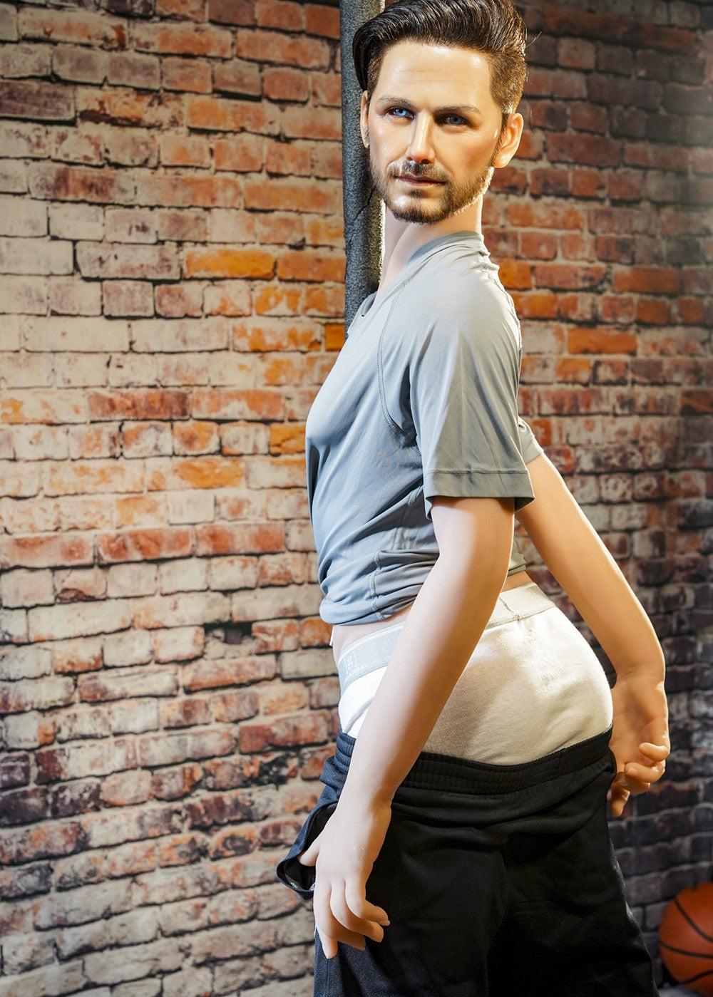 Masculino muñeca sexual David (HRDoll 167cm #49 TPE+Silicona)