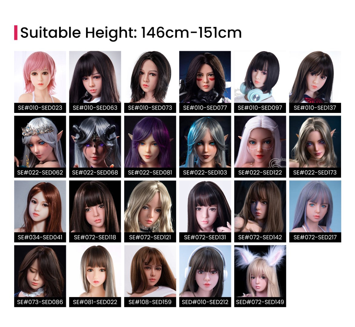 cabeza adicional (SE-Doll TPE originales)