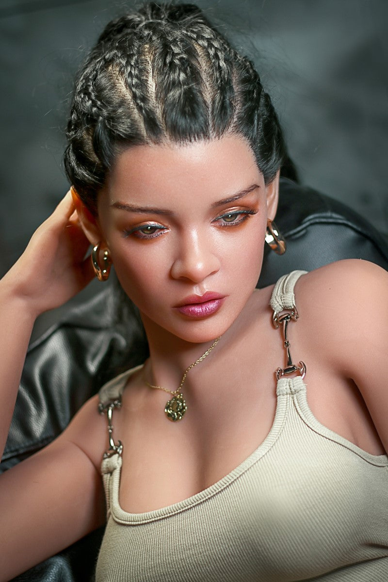 cereza muñeca sexual (Rosretty Doll Copa C de 166 cm S13# TPE+Silicona)