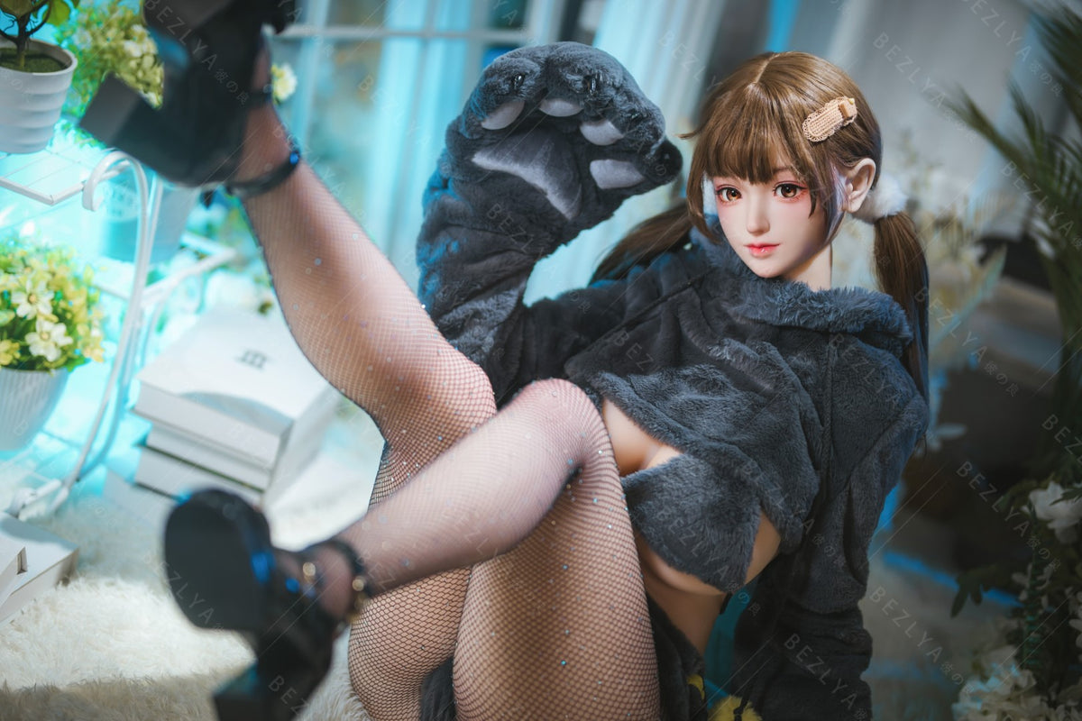 Paeonia muñeca sexual (Bezlya Doll 155cm copa F 2.0 TPE+Silicona)