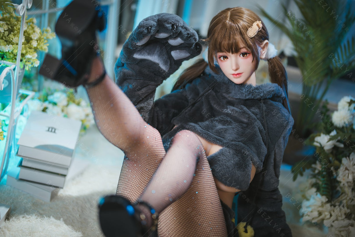 Paeonia muñeca sexual (Bezlya Doll 155cm copa F 2.0 TPE+Silicona)