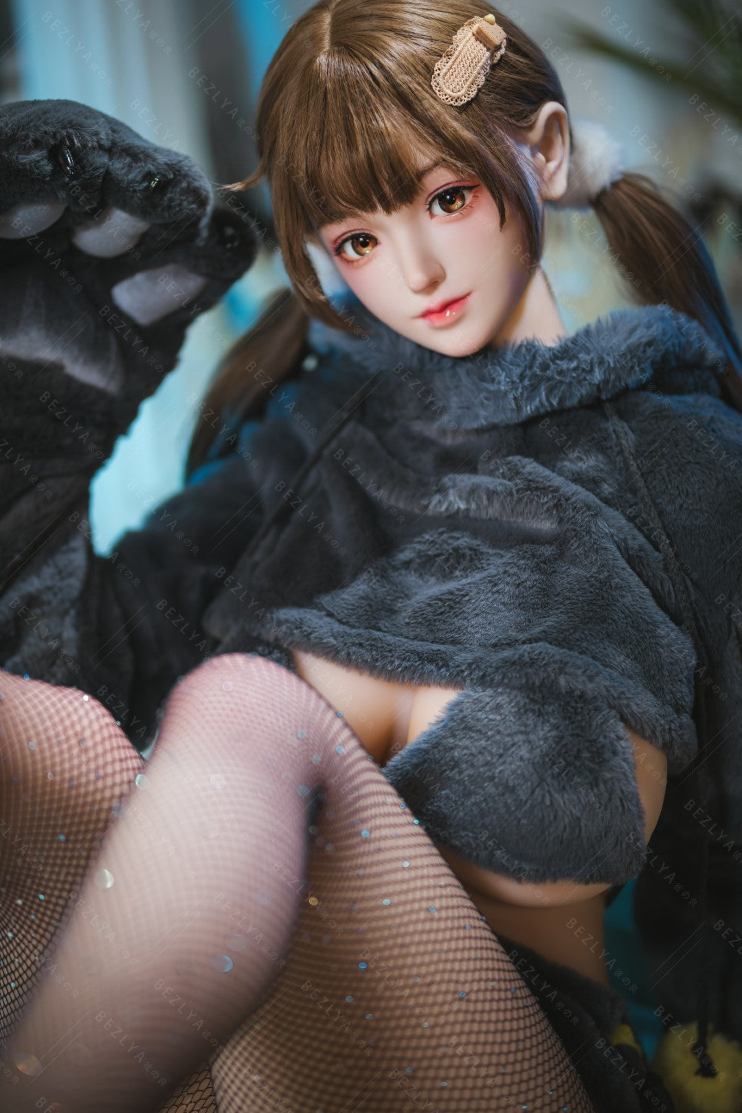 Paeonia muñeca sexual (Bezlya Doll 155cm copa F 2.0 TPE+Silicona)