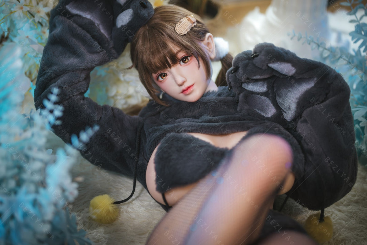 Paeonia muñeca sexual (Bezlya Doll 155cm copa F 2.0 TPE+Silicona)