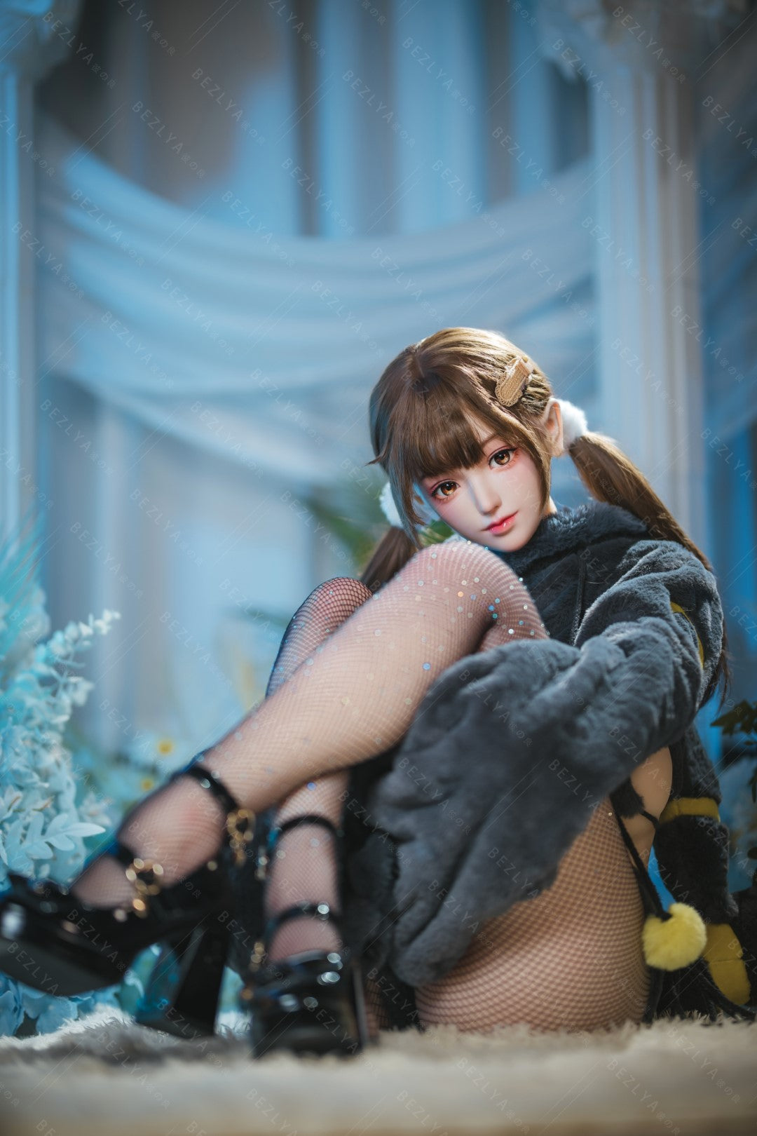 Paeonia muñeca sexual (Bezlya Doll 155cm copa F 2.0 TPE+Silicona)