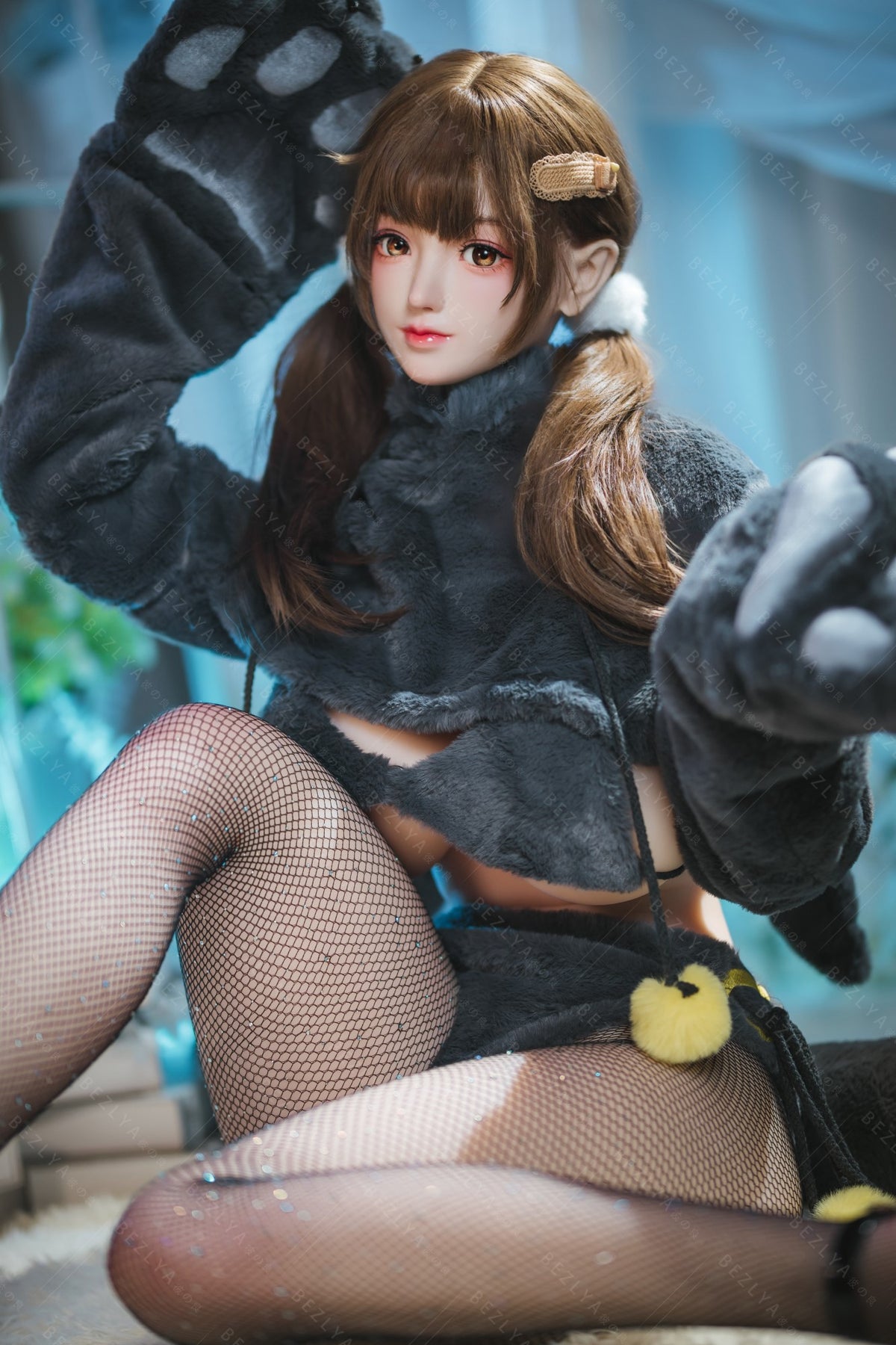 Paeonia muñeca sexual (Bezlya Doll 155cm copa F 2.0 TPE+Silicona)