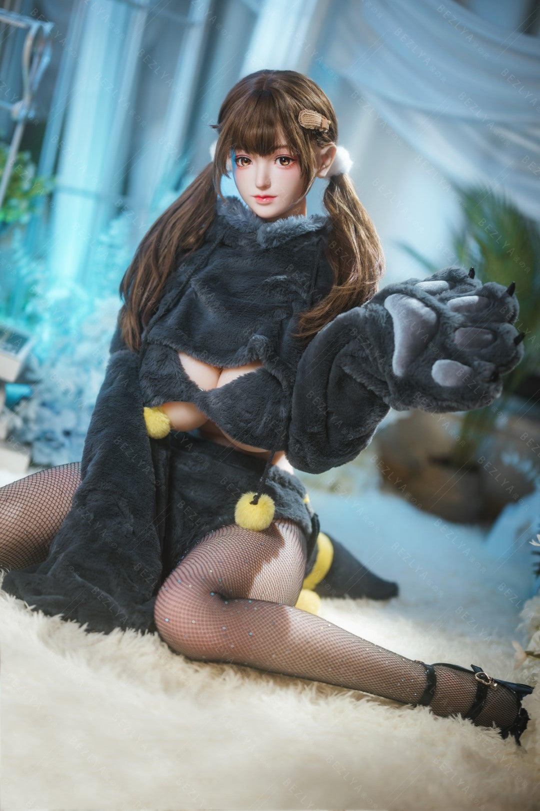 Paeonia muñeca sexual (Bezlya Doll 155cm copa F 2.0 TPE+Silicona)