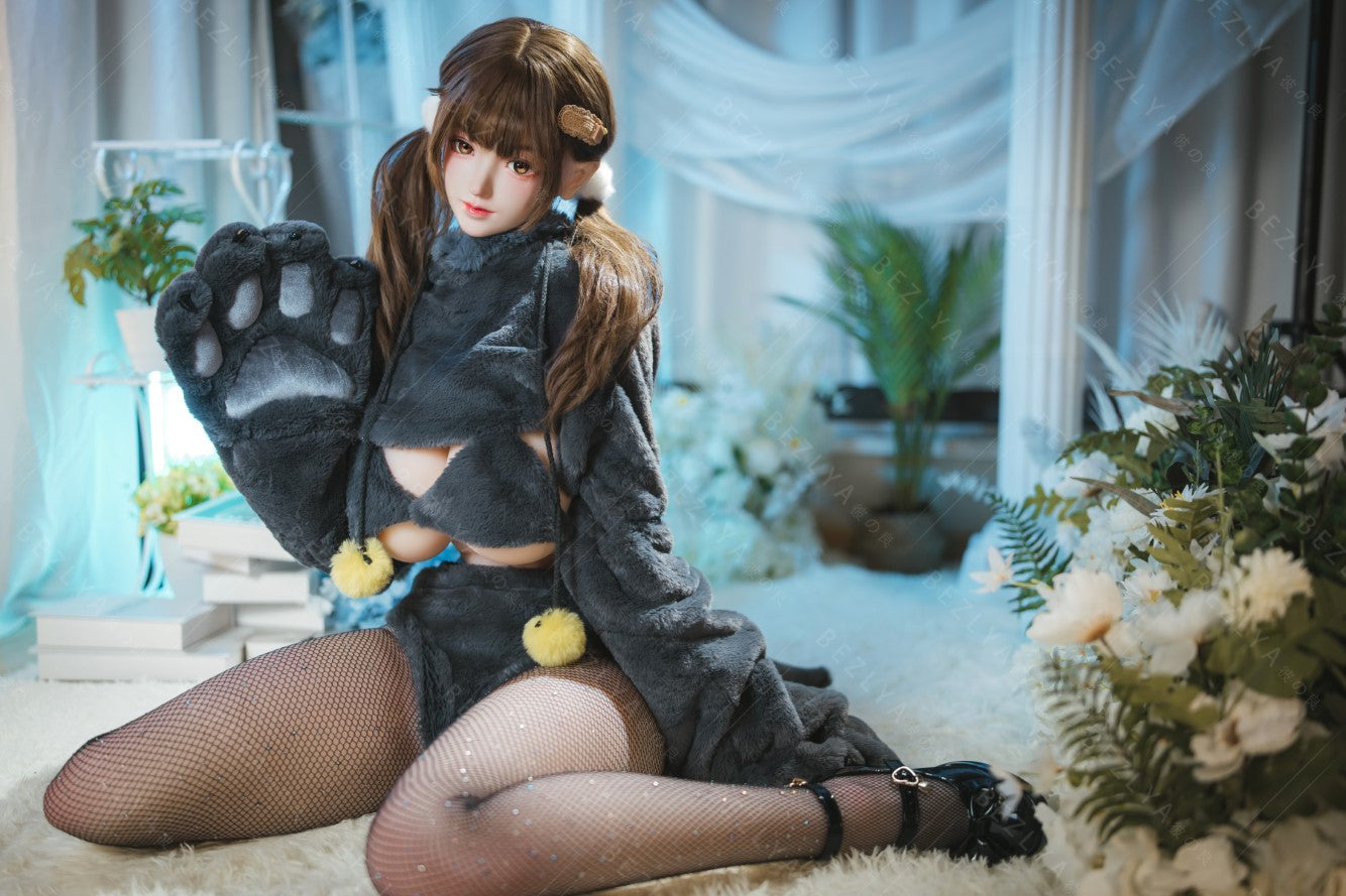 Paeonia muñeca sexual (Bezlya Doll 155cm copa F 2.0 TPE+Silicona)