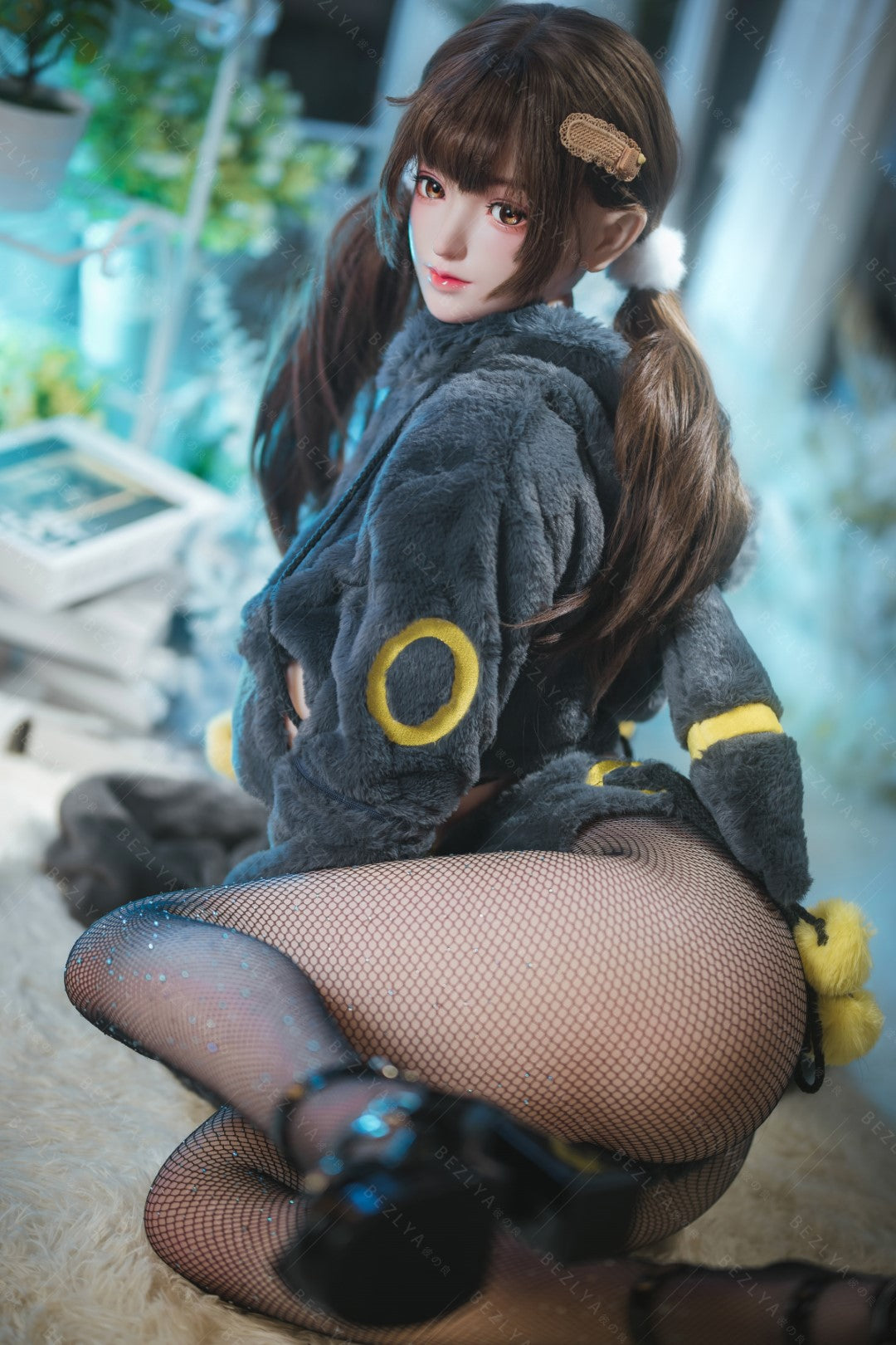 Paeonia muñeca sexual (Bezlya Doll 155cm copa F 2.0 TPE+Silicona)