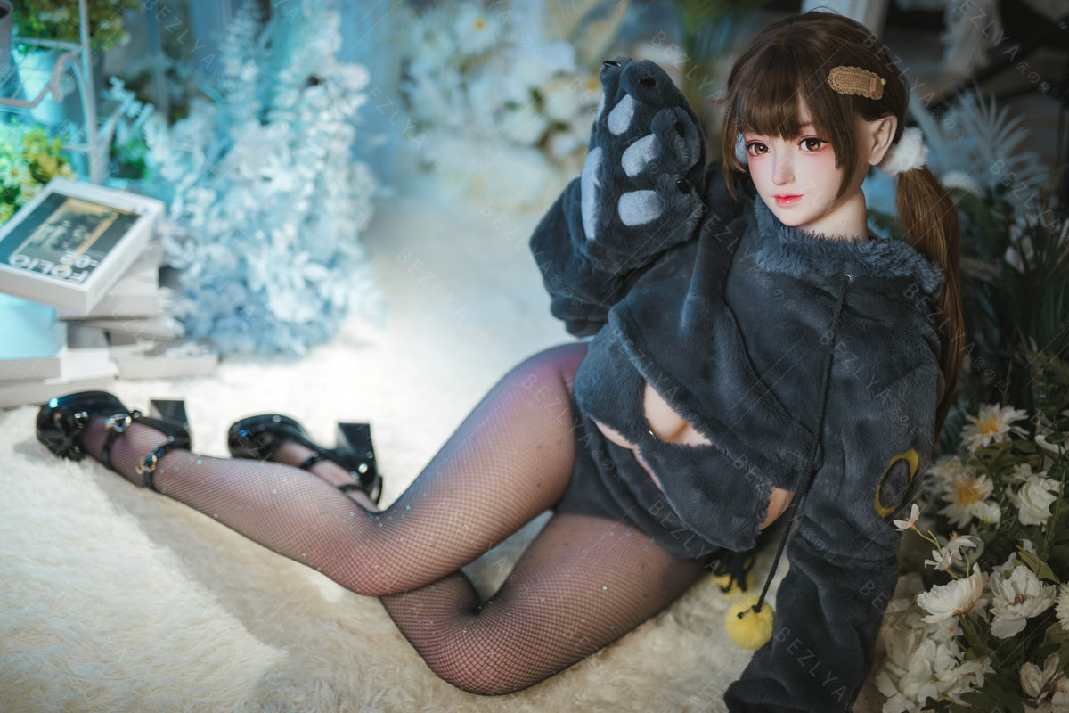 Paeonia muñeca sexual (Bezlya Doll 155cm copa F 2.0 TPE+Silicona)