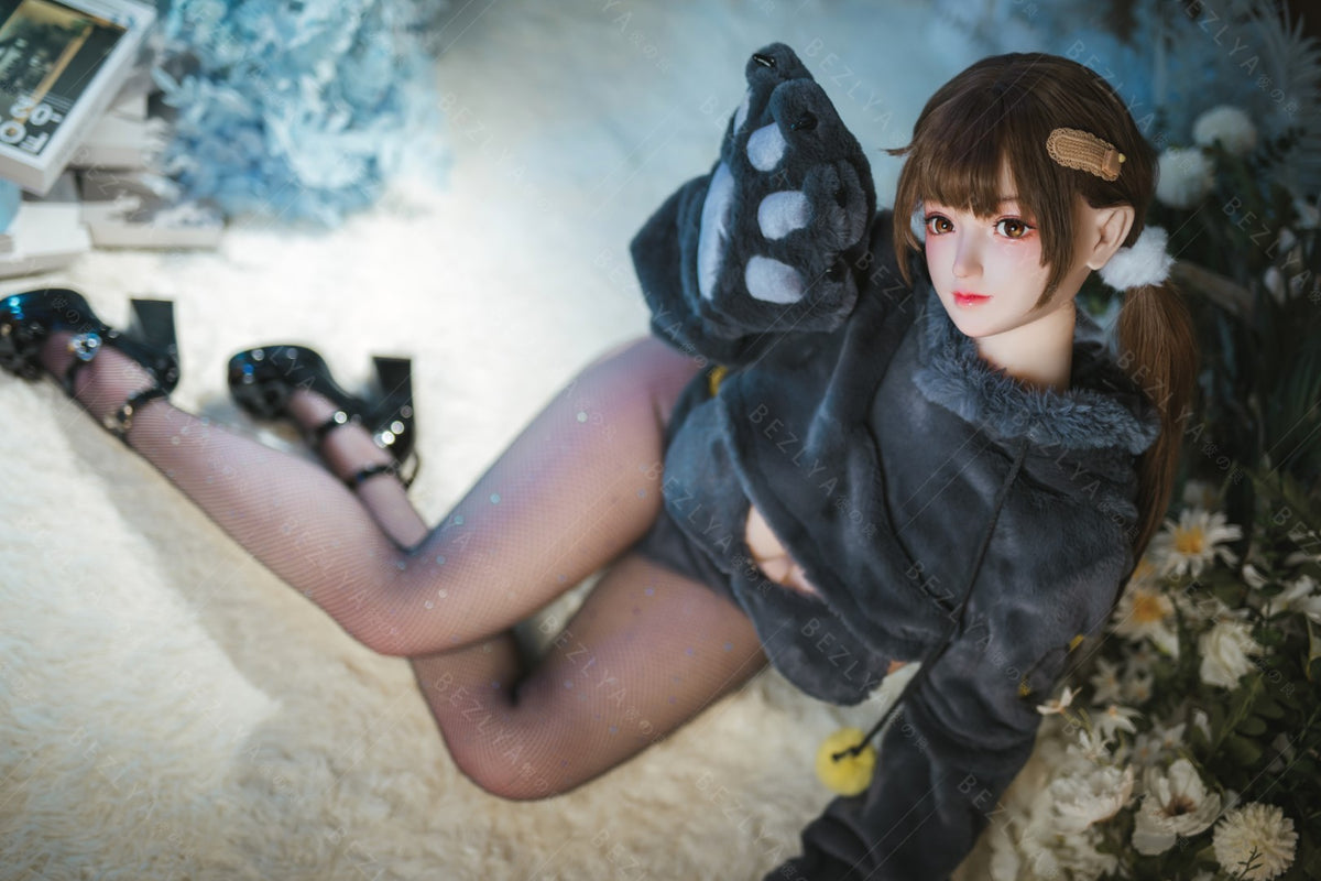 Paeonia muñeca sexual (Bezlya Doll 155cm copa F 2.0 TPE+Silicona)