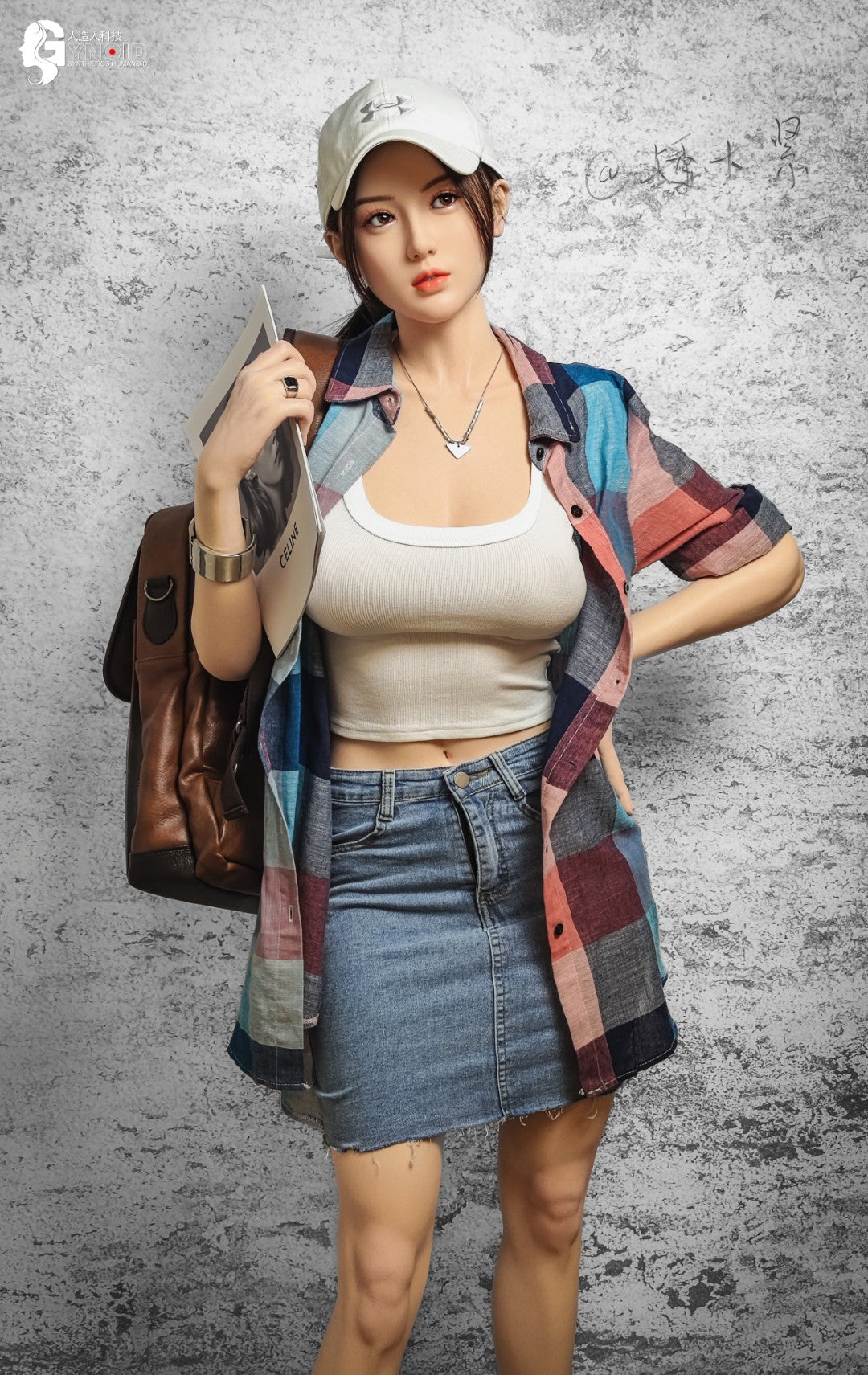 muñeca sexual Leyla Modelo 19R Deluxe (Gynoid Doll 168 cm Copa F de silicona)