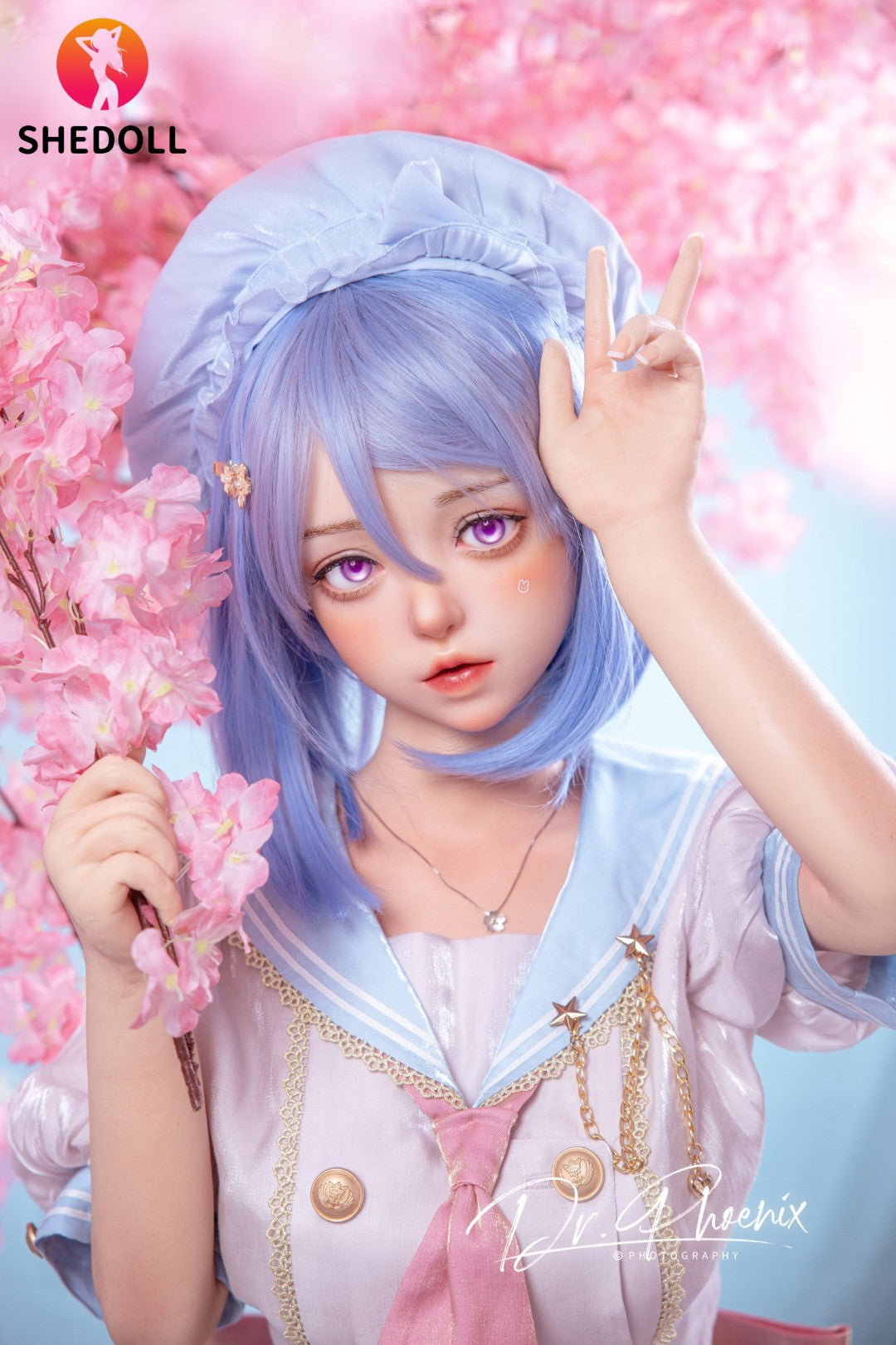 dora muñeca sexual (SHEDOLL 148 cm D-Cup #SH185 2.0 Silicona)