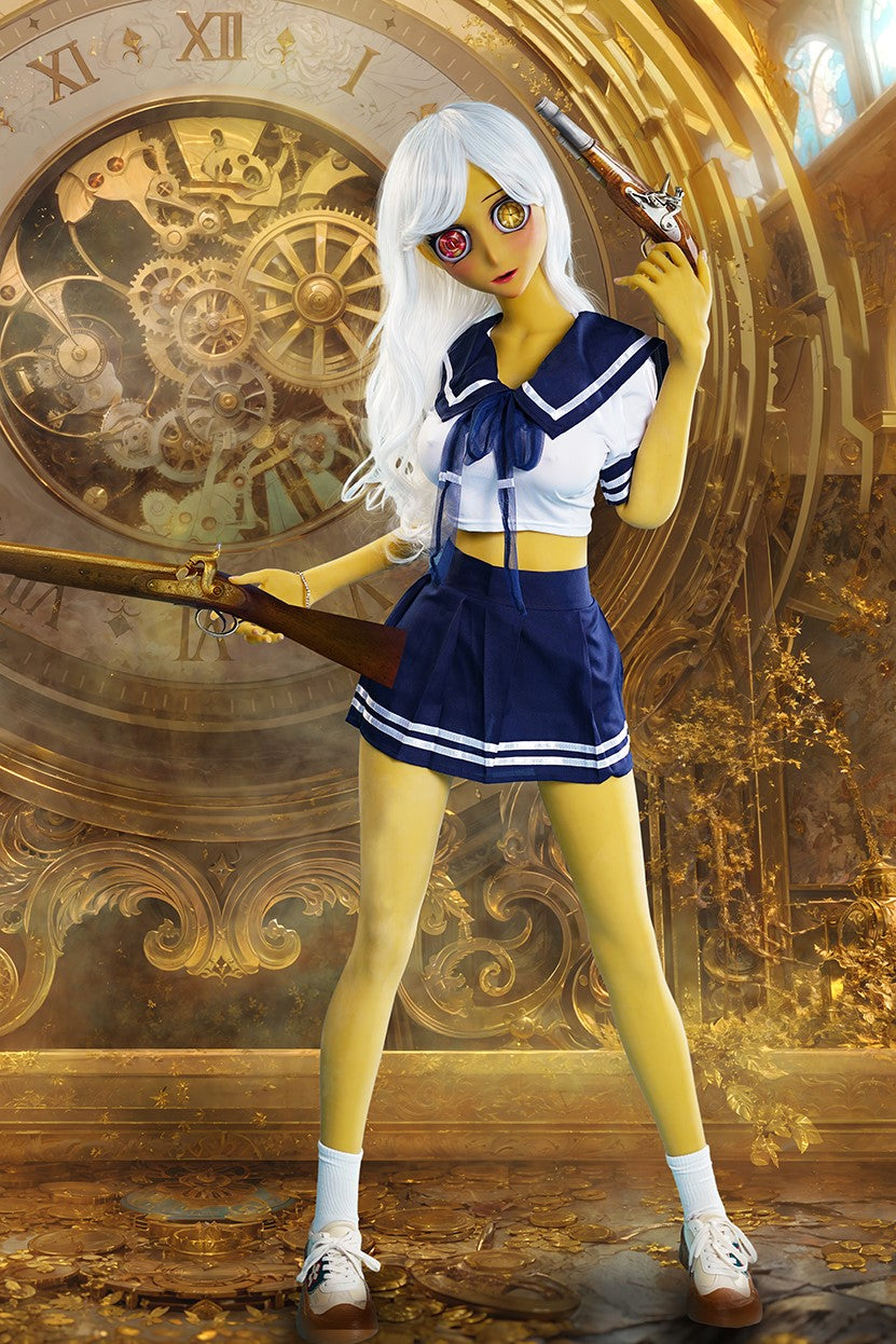 Por dentro muñeca sexual (Dolls Castle 160 cm copa D TPE)