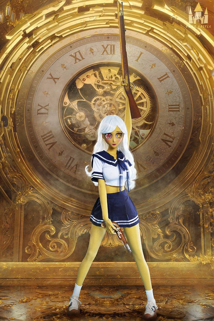 Por dentro muñeca sexual (Dolls Castle 160 cm copa D TPE)