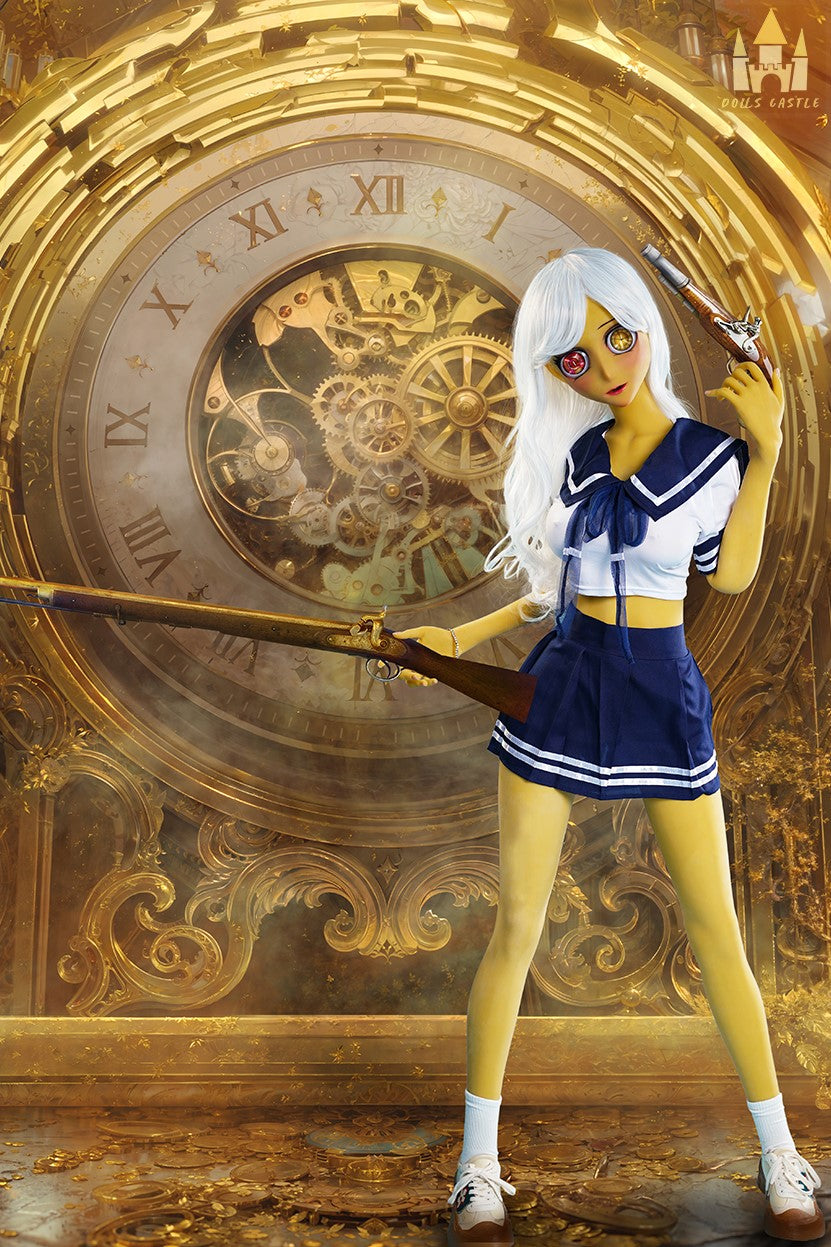 Por dentro muñeca sexual (Dolls Castle 160 cm copa D TPE)