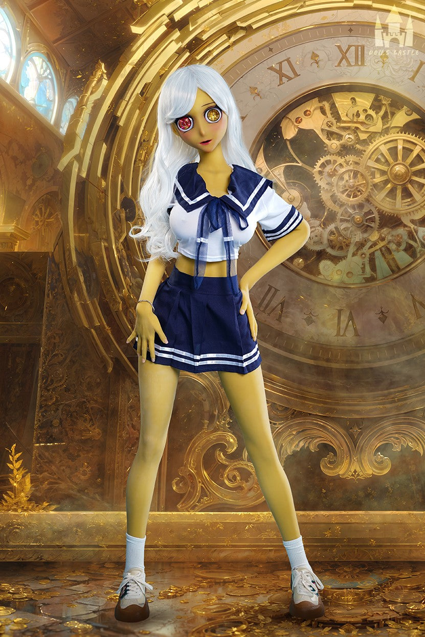 Por dentro muñeca sexual (Dolls Castle 160 cm copa D TPE)