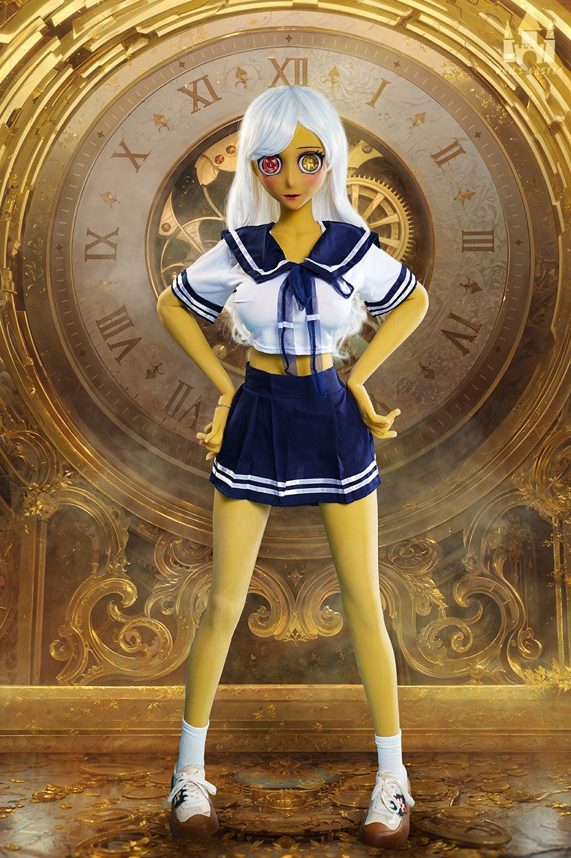 Por dentro muñeca sexual (Dolls Castle 160 cm copa D TPE)