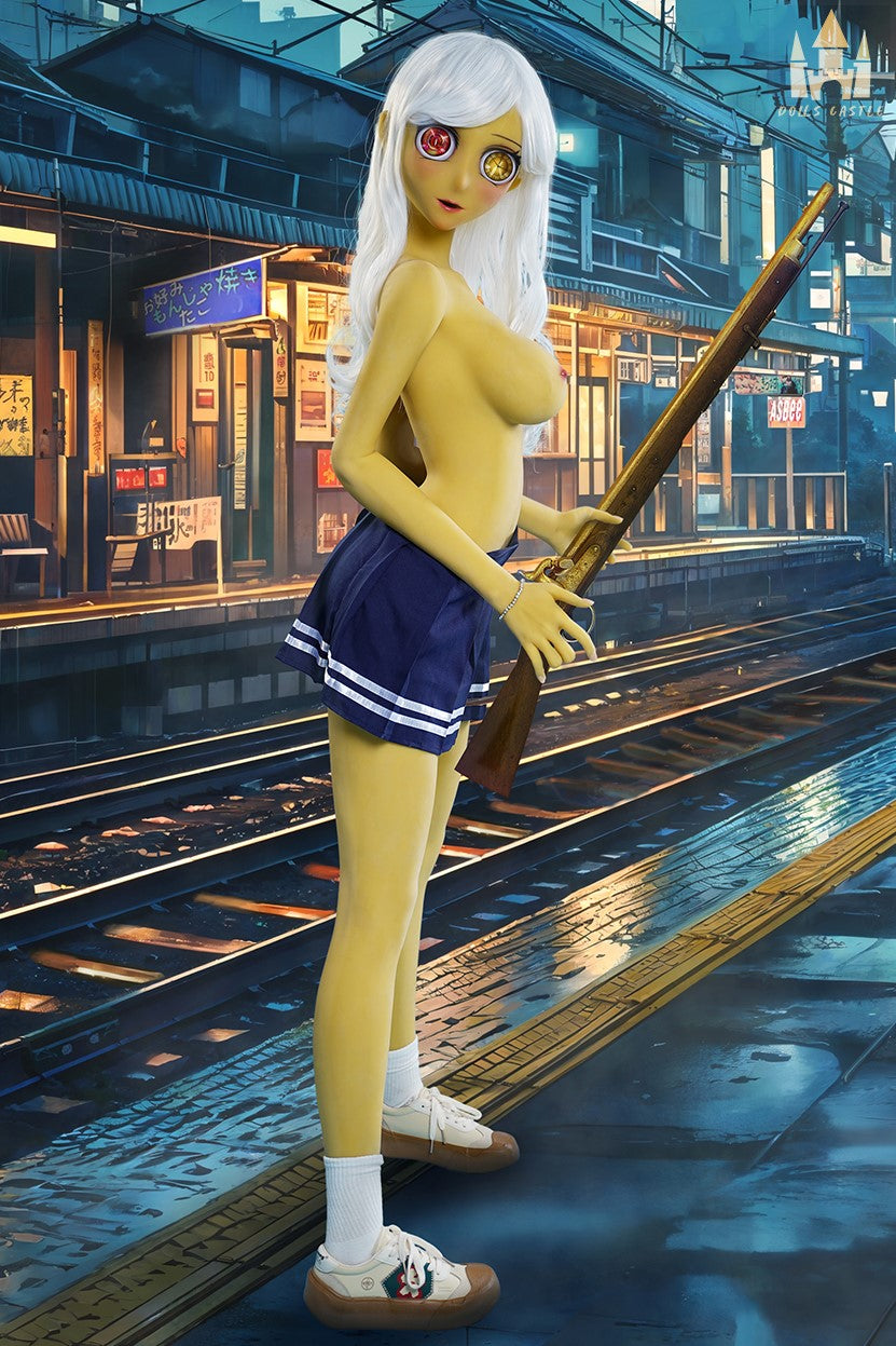 Por dentro muñeca sexual (Dolls Castle 160 cm copa D TPE)