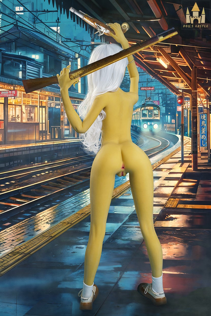 Por dentro muñeca sexual (Dolls Castle 160 cm copa D TPE)