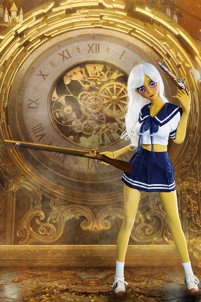 Por dentro muñeca sexual (Dolls Castle 160 cm copa D TPE)