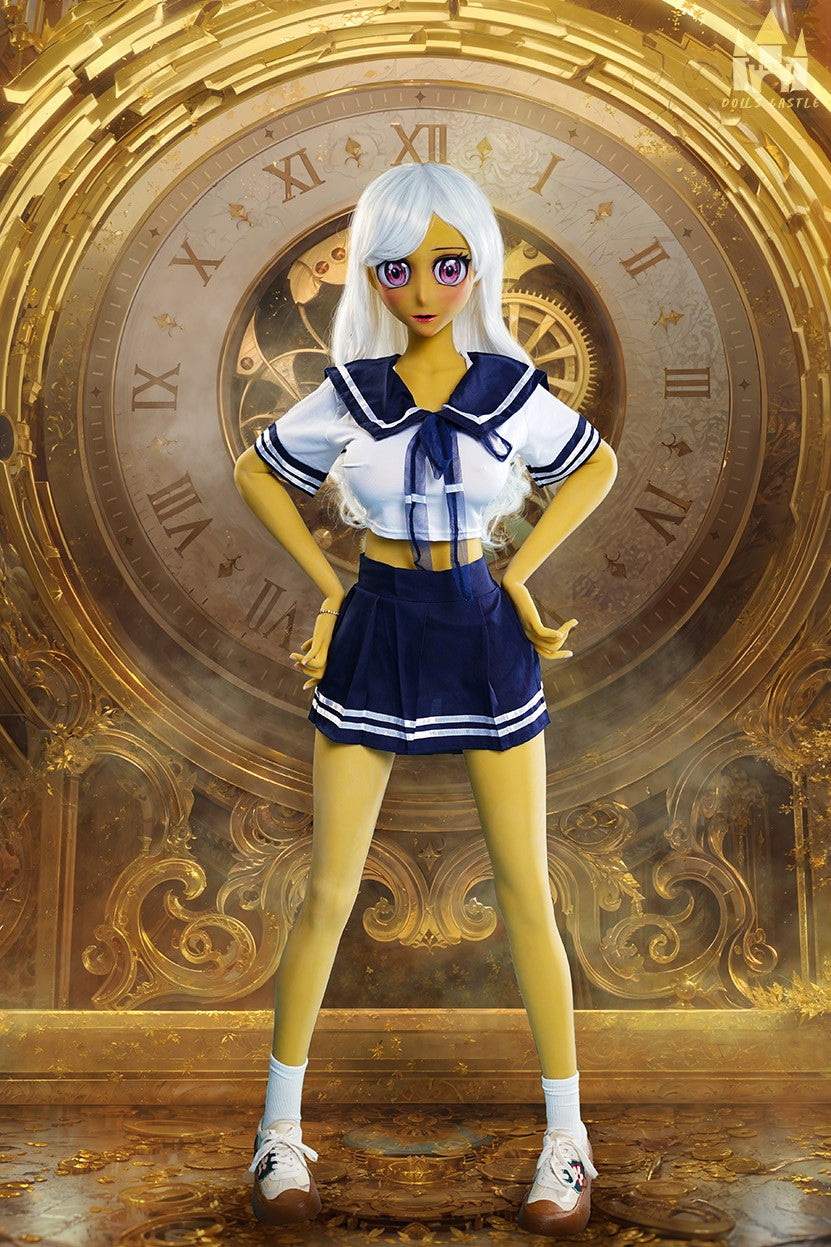 Por dentro muñeca sexual (Dolls Castle 160 cm copa D TPE)