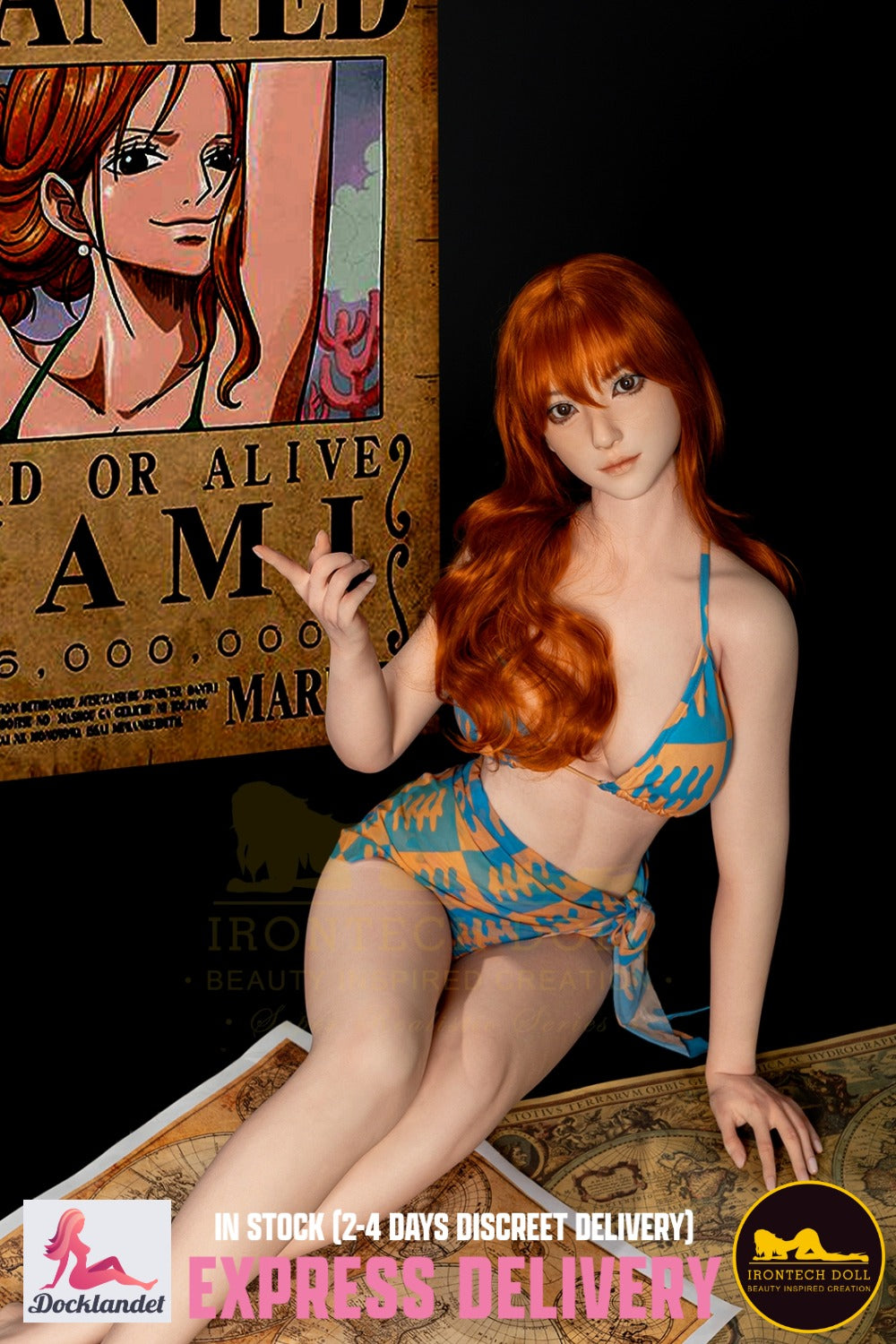 Nami muñeca sexual (Irontech Doll 166 cm C-CUP S32 Silicona) EXPRESS