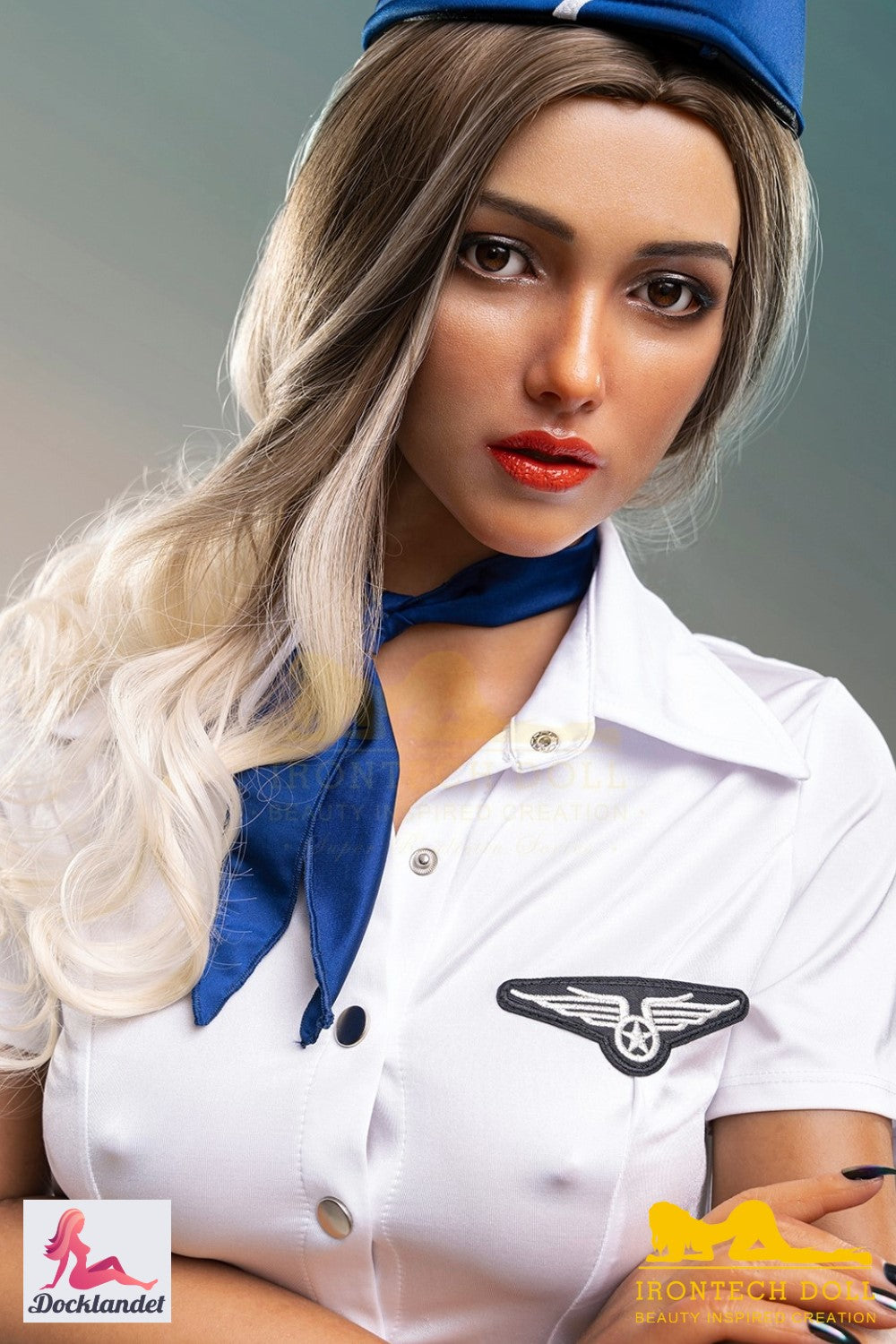 muchacha muñeca sexual (Irontech Doll 169 cm copa C S44 silicona)