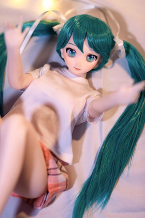 Miku muñeca sexual (Climax Doll Mini 60 cm B-CUP Silicona)