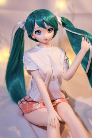 Miku muñeca sexual (Climax Doll Mini 60 cm B-CUP Silicona)