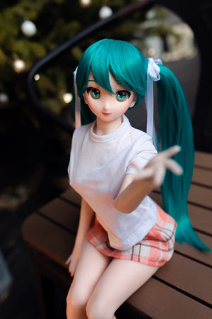 Miku muñeca sexual (Climax Doll Mini 60 cm B-CUP Silicona)