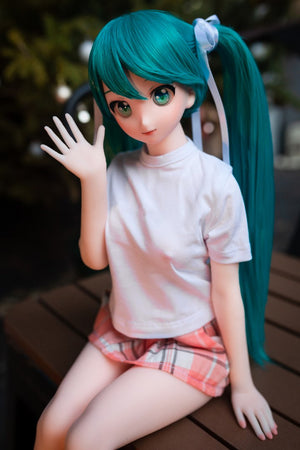 Miku muñeca sexual (Climax Doll Mini 60 cm B-CUP Silicona)