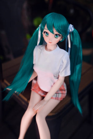 Miku muñeca sexual (Climax Doll Mini 60 cm B-CUP Silicona)