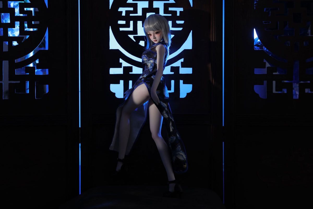 Abadejo muñeca sexual (Climax Doll Mini copa C de silicona de 60 cm)