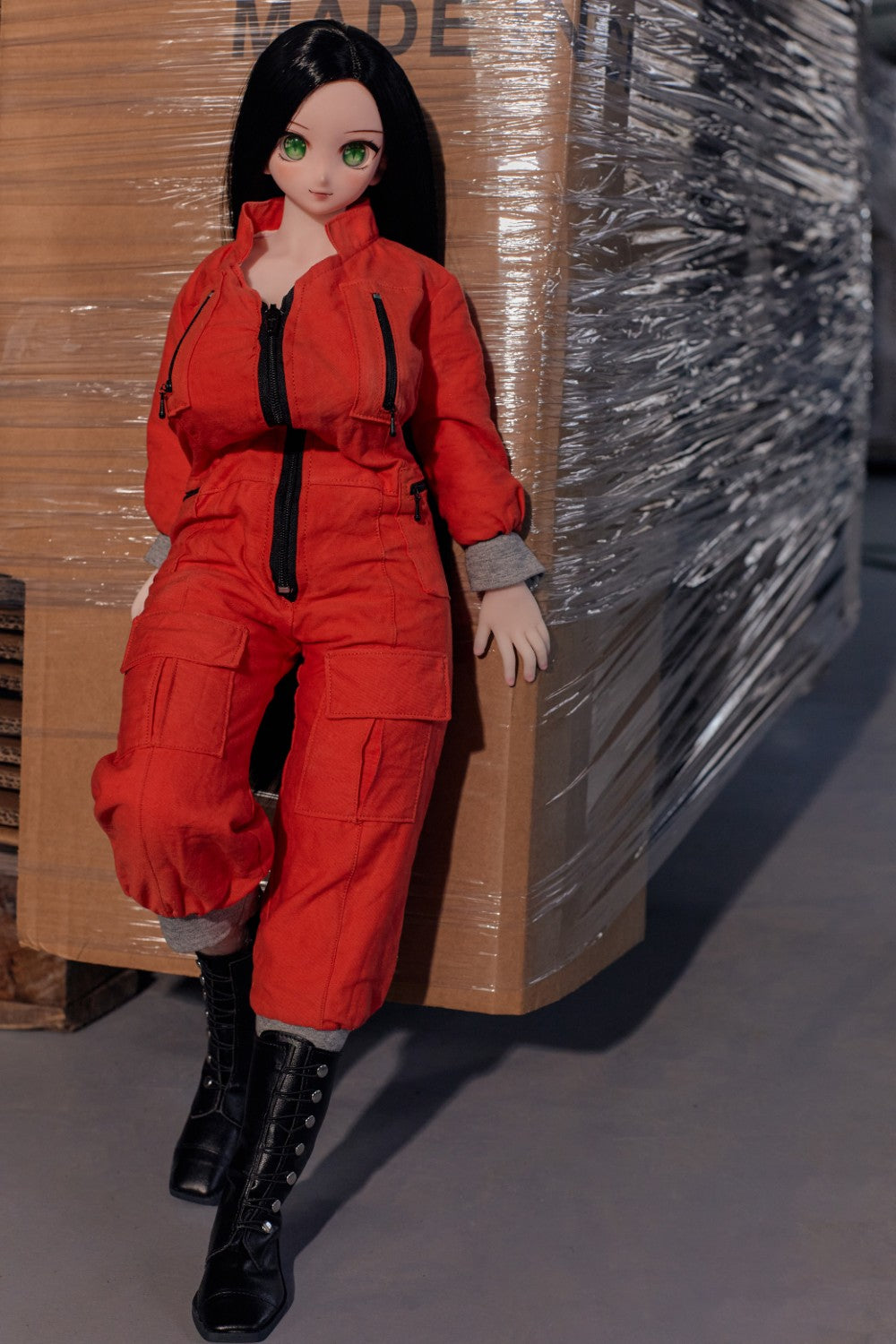 rina muñeca sexual (Climax Doll Mini copa G 60cm Silicona)