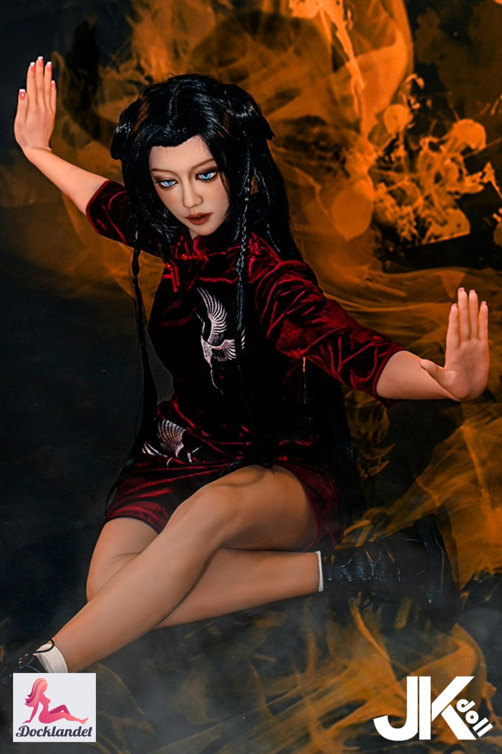 KU Fung Girl muñeca sexual (JK-Doll 160 cm D-Kupa JK1 TPE)