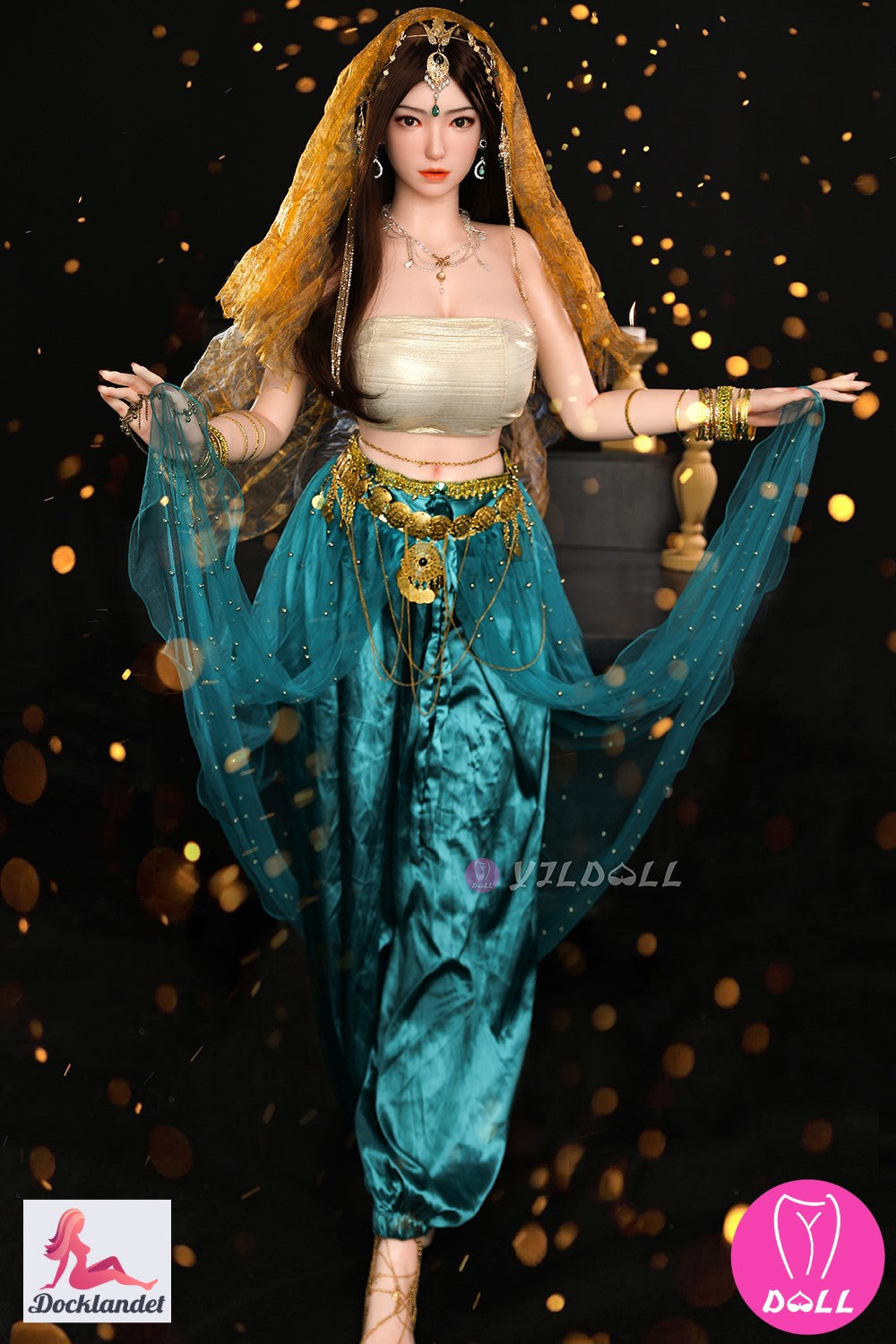 Jiya muñeca sexual (YJL Doll 163 cm Copa F #822 Silicona)