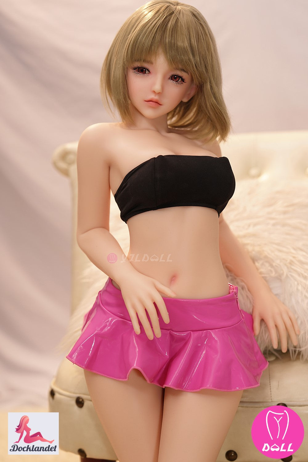 Junpai muñeca sexual (YJL Doll Copa C de silicona de 100 cm)