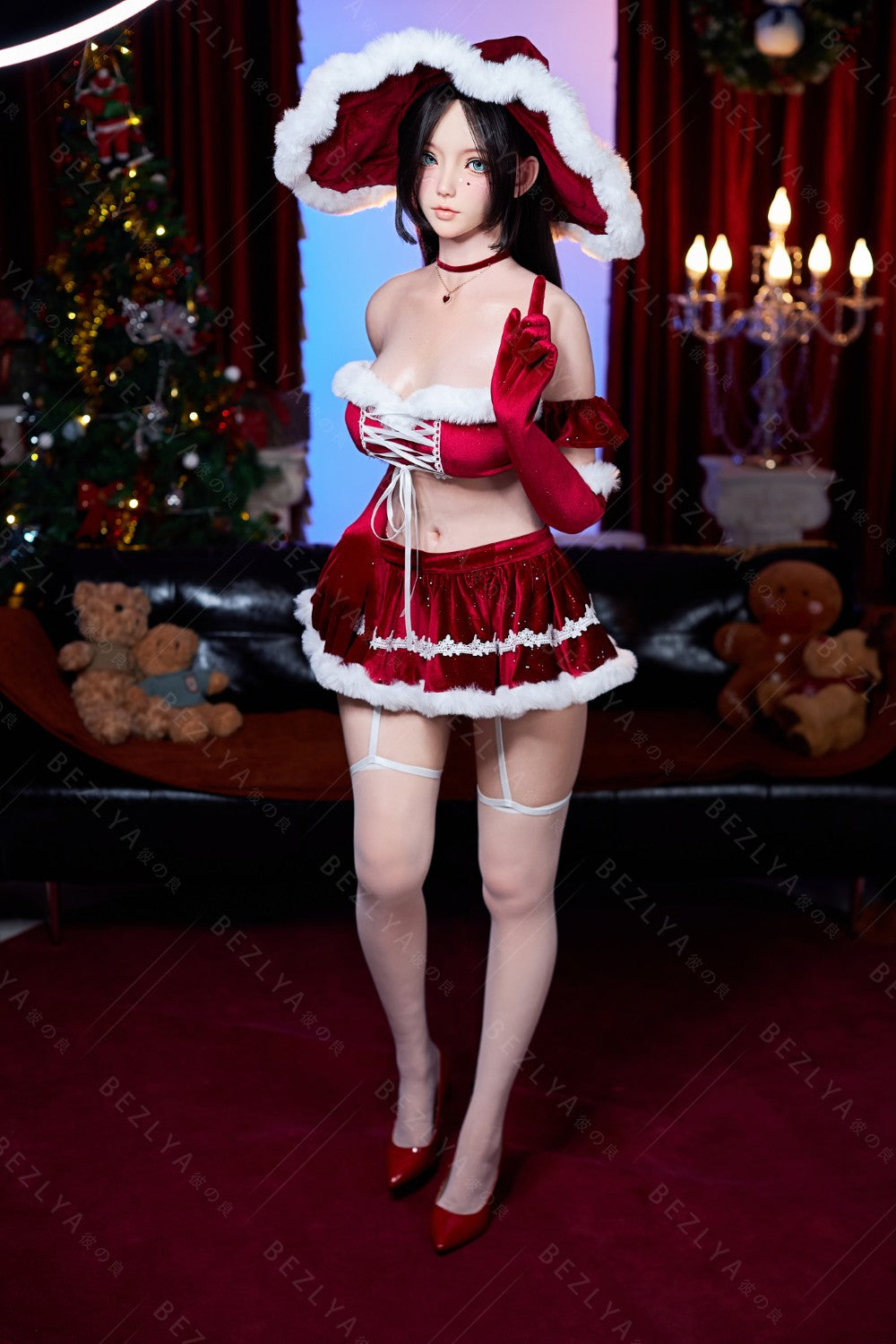 Cyrtenthera muñeca sexual (Bezlya Doll 153 cm C-CUP 2.2U Silicona)