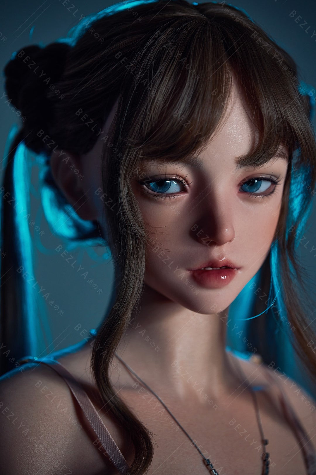 Campánula Torso muñeca sexual (Bezlya Doll 98cm Copa C 2.2U Silicona)