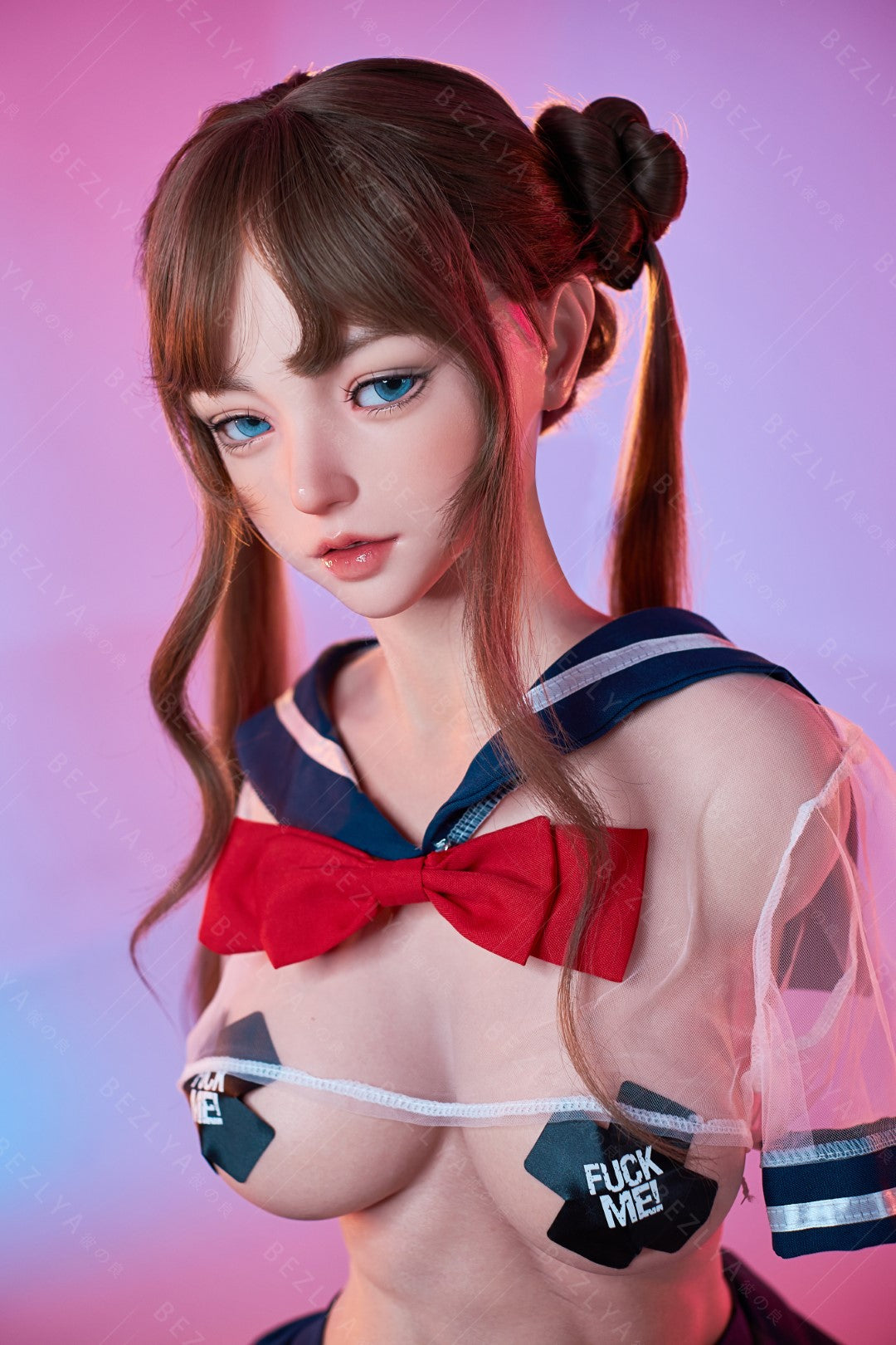 Campánula Torso muñeca sexual (Bezlya Doll 98cm Copa C 2.2U Silicona)